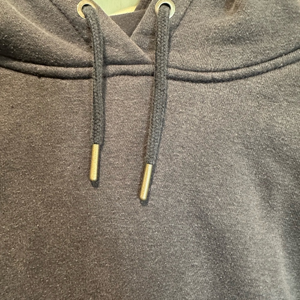 Carhartt Gray Hoodie with Drawstrings